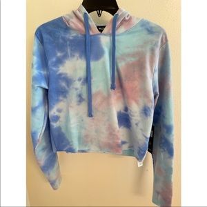 NWT Wildfox Painted Sky tie-dye hoodie sz M